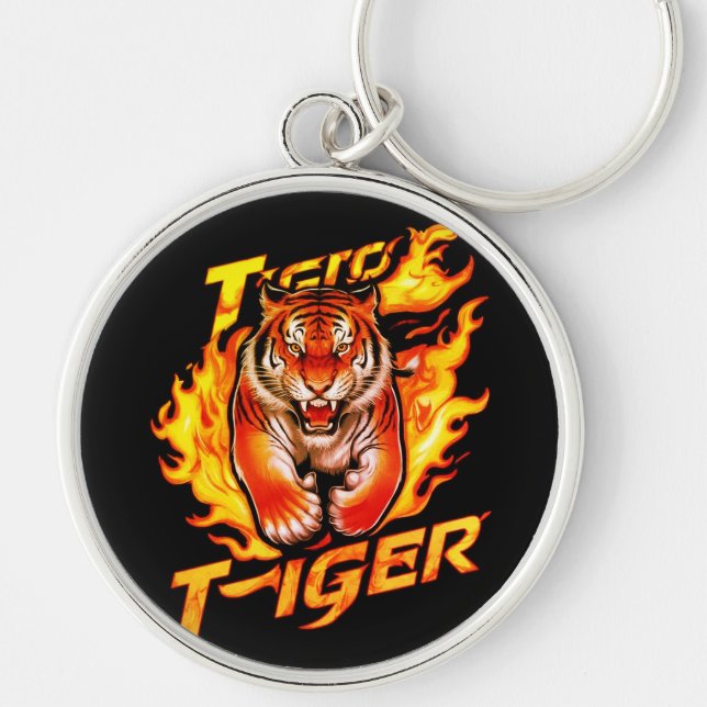 Tiger Keychain (Front)