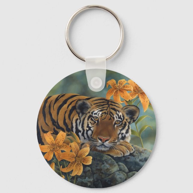 Tiger Keychain (Front)