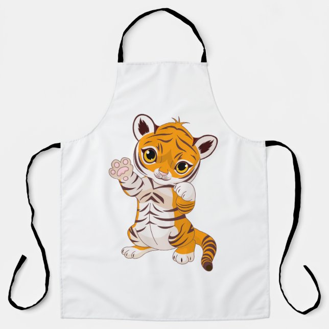 tiger kid apron (Front)