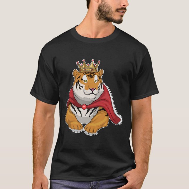 Tiger King Crown T-Shirt (Front)