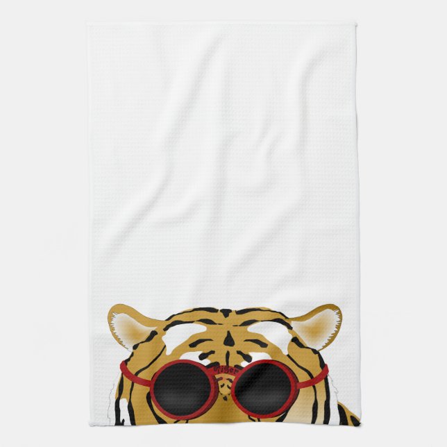 Tiger Kitchen Towel (Vertical)