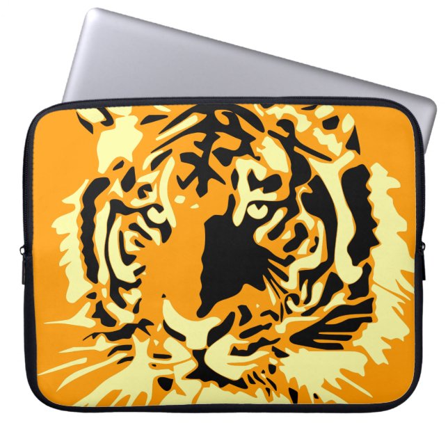 Tiger Laptop Sleeve (Front)