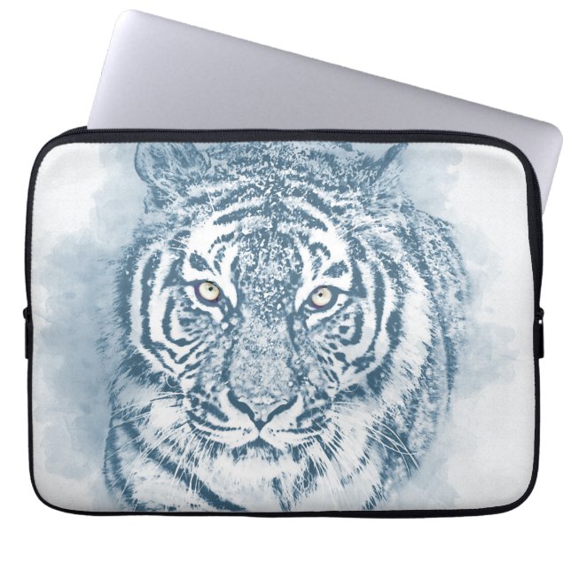 tiger laptop sleeve (Front)