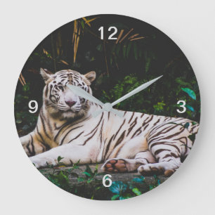 Tiger Large Clock