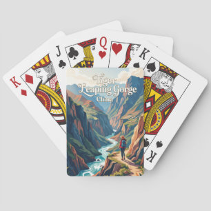 Tiger Leaping Gorge China Playing Cards