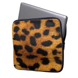 Tiger leather Neoprene Laptop Sleeve 13 inch