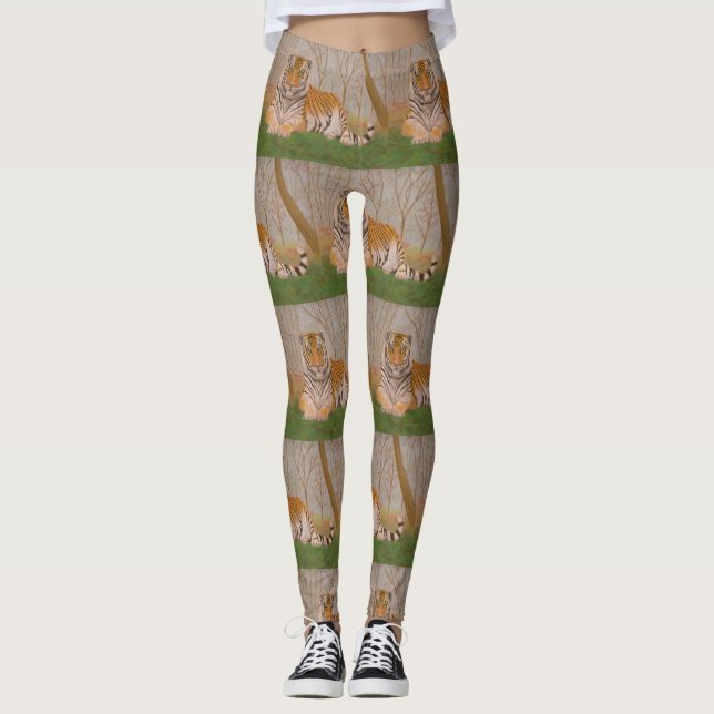 Tiger Leggings (Front)