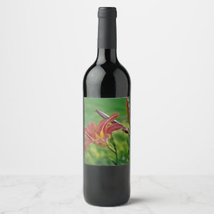 Tiger Lilies Wine Label