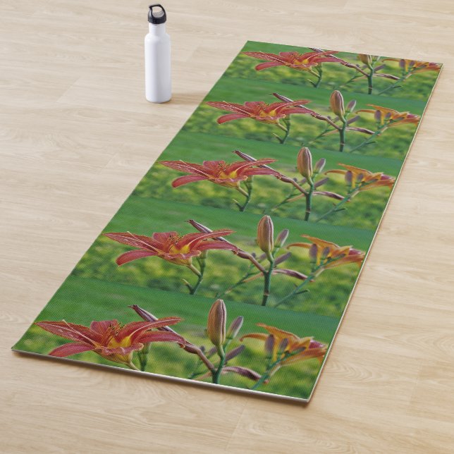 Tiger Lilies Yoga Mat (In Situ)