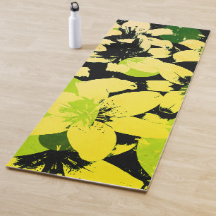 Tiger Lilies. Yoga mat