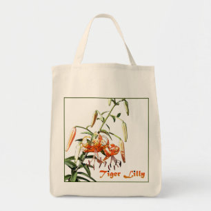 Tiger Lilly Tote Bag