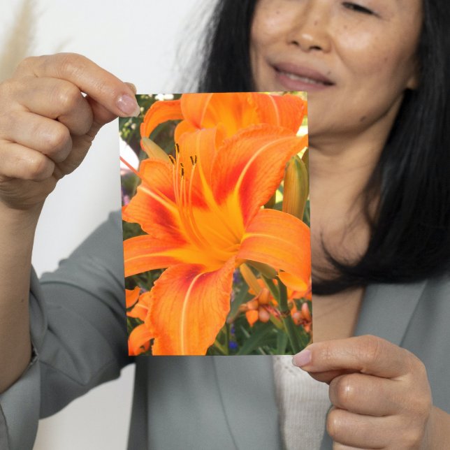 Tiger lily in the garden   card (Creator Uploaded)