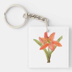 Tiger Lily Key Ring