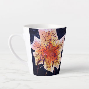 Tiger Lily Latte Mug