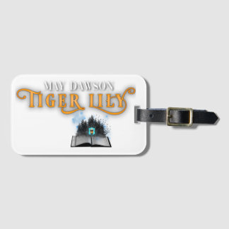 Tiger Lily Luggage Tag