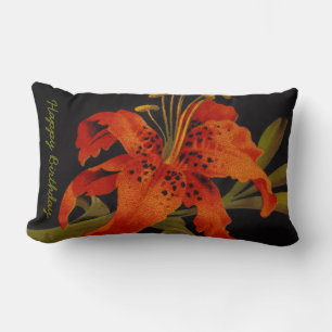 Tiger Lily Lumbar Pillow