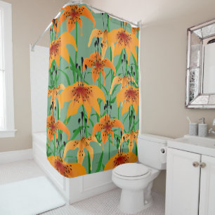Tiger Lily Shower Curtain