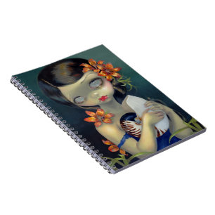 "Tiger Lily, Tiger Nautilus" Notebook