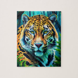 Tiger Logo Puzzle | Powerful Wild Tiger Jigsaw Puz