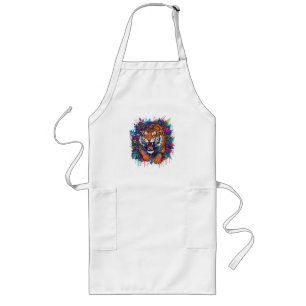 Tiger Long Apron