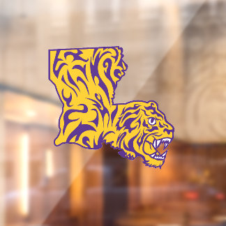 Tiger Louisiana Window Decal