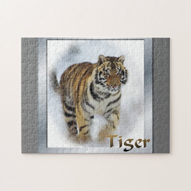 Tiger Love Jigsaw Puzzle (Horizontal)