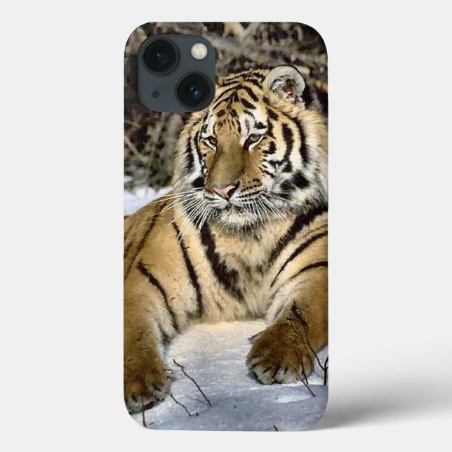 Tiger Lovers Case-Mate iPhone Case (Back)