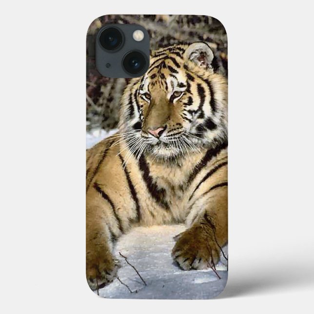 Tiger Lovers Case-Mate iPhone Case (Back)