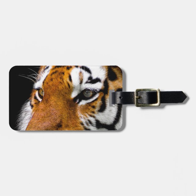 Tiger Luggage Tag (Front Horizontal)