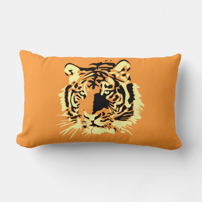 Tiger Lumbar Cushion (Front)