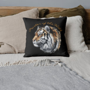Tiger Master of the Wild Cushion