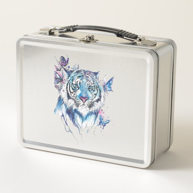 Tiger Metal Lunch Box (Front)