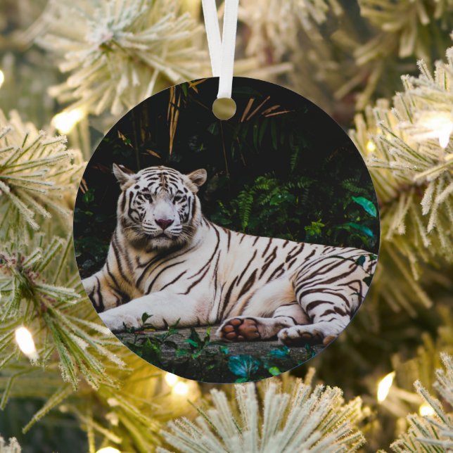 Tiger Metal Tree Decoration (Insitu)