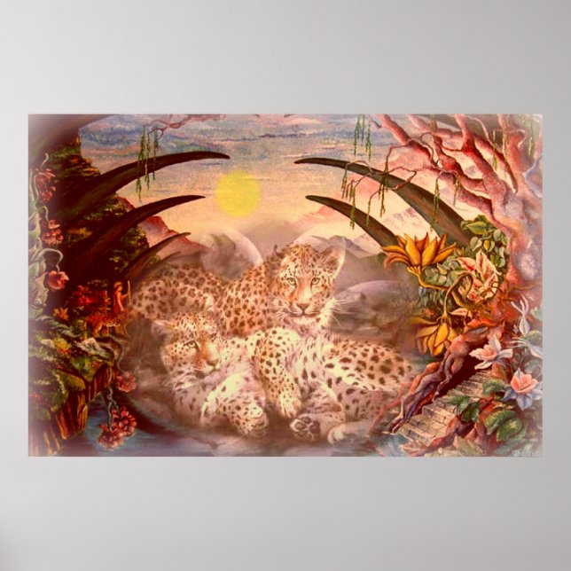 Tiger morning poster (Front)