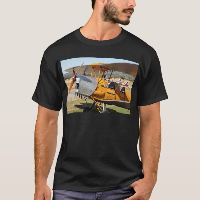 Tiger Moth biplane T-Shirt (Front)
