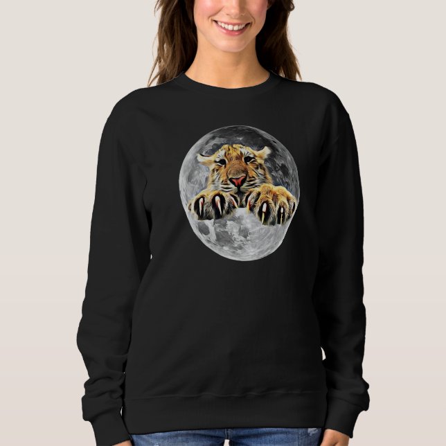Tiger Motif  31 Sweatshirt (Front)