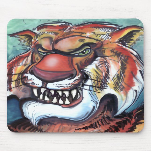 Tiger Mouse Pad (Front)