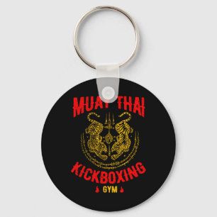 Tiger Muay Thai Kickboxing Gym Mma Training Gift _ Key Ring