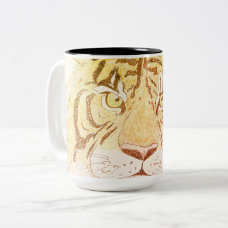 Tiger Mug - Up Close and Personal