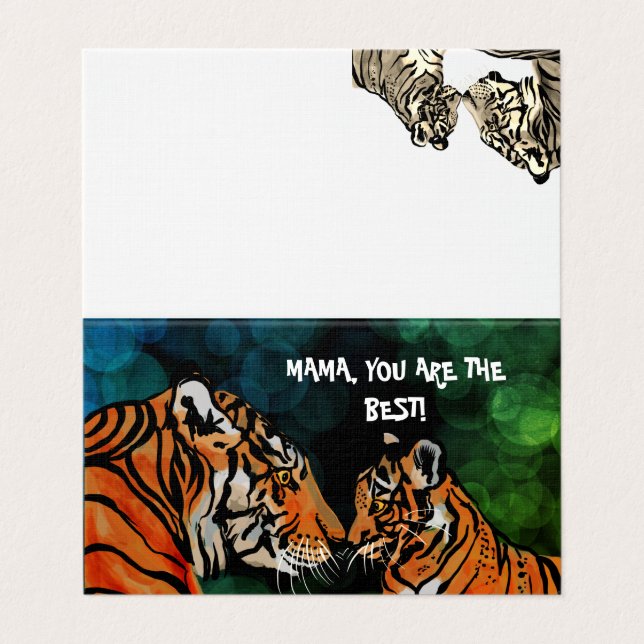 Tiger mum  (Outside Unfolded)