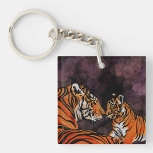 Tiger mum key ring