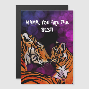 Tiger mum postcard