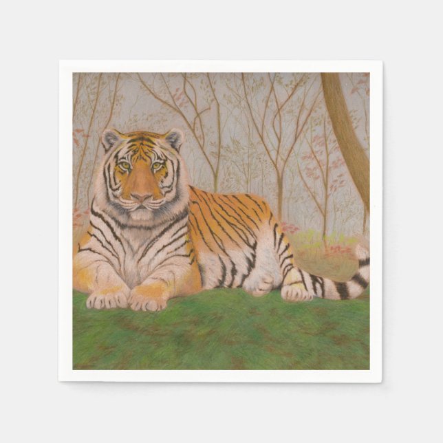Tiger Napkin (Front)