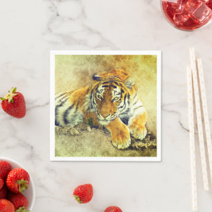 Tiger Napkin