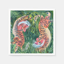 Tiger napkins