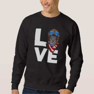 Tiger Nature Safari Wildlife Animal Zookeeper Sweatshirt