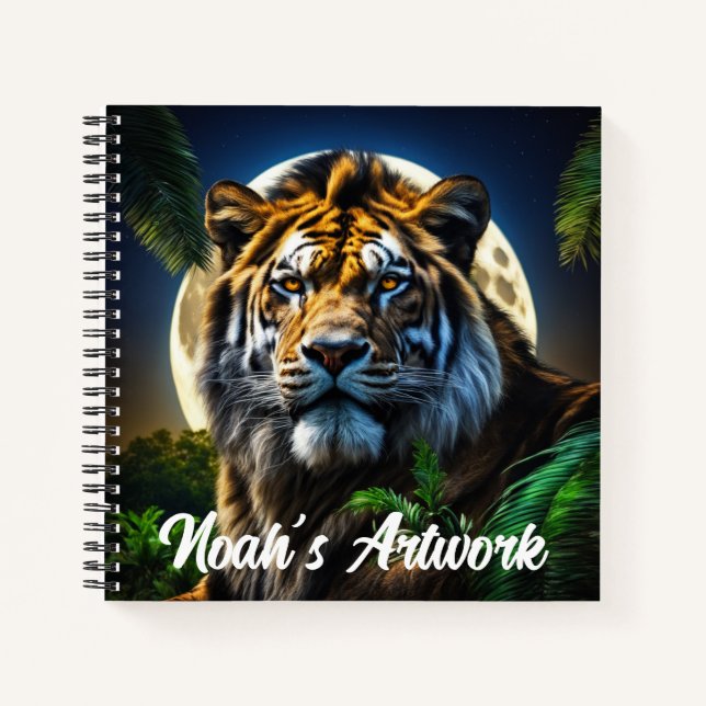 Tiger Notebook (Front)