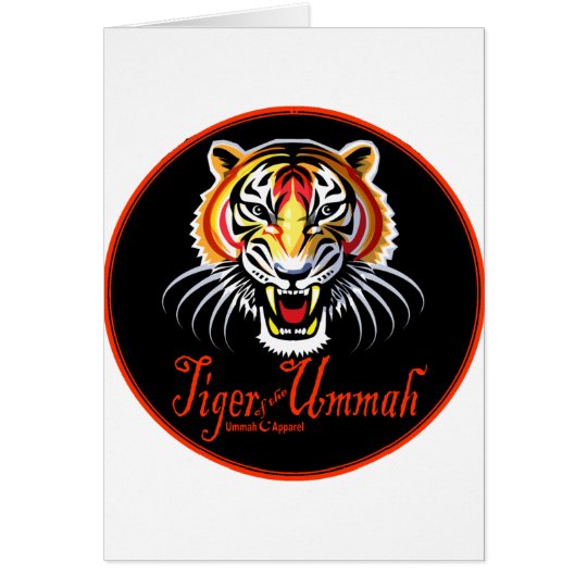 Tiger of the Ummah Card