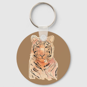Tiger on a Keychain / Lanyard