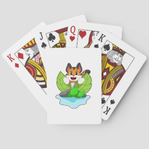 Tiger on the Hunt Playing Cards
